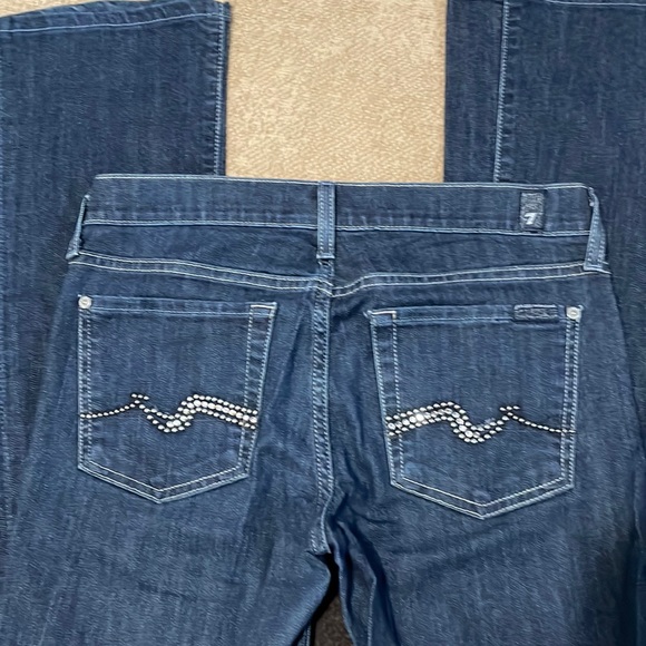 ❤️🤍💙 NWOT 7for all mankind womens jeans - Picture 6 of 8